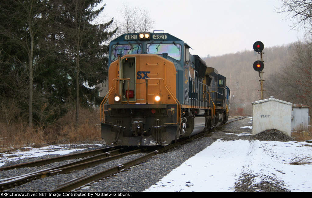 CSX detour train Q112